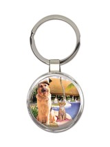 German Shepherd Captain Pool : Gift Keychain Dog Pool Pet K-9 Animal Puppy - £6.48 GBP