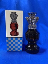 Vintage Avon The Queen Chess Piece Aftershave Bottle Full In Box Tai Winds - $6.29