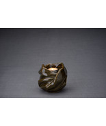 Handmade Cremation Keepsake Urn &quot;The Holy Mother&quot; - Small | Oily Green |... - $325.17 CAD+