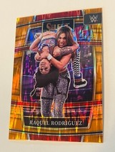 2022 WWE Select WWF sp insert Prizm refractor Raquel Rodriguez Orange Shimmer rc - £13.97 GBP