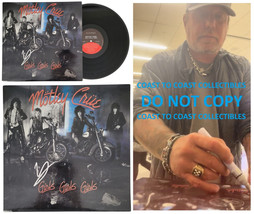 Vince Neil signed Motley Crue Girls Girls Girls album vinyl record COA proof - £395.67 GBP