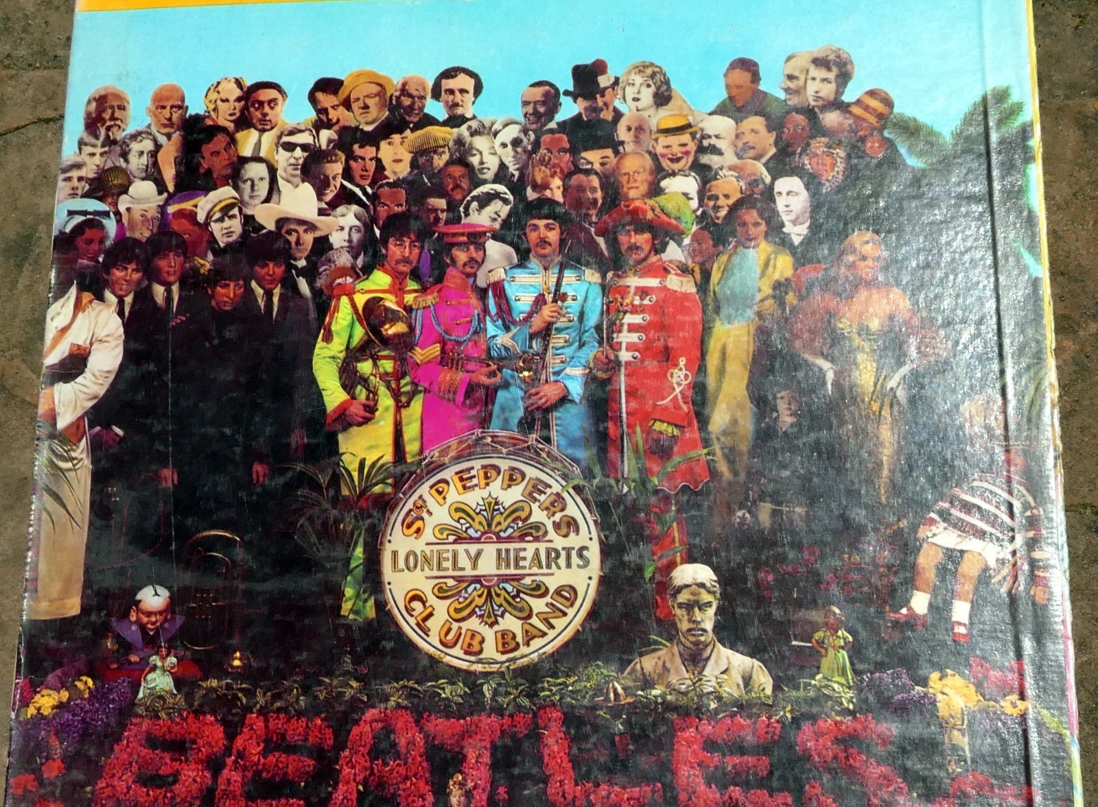 Cardboard Sleeve only for LP/ Vinyl St. pepper Lonely Hearts 2653 The Be... - $15.35