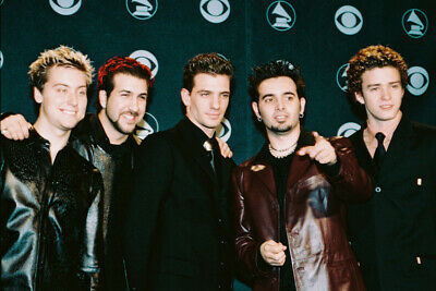 Nsync Color 24X36 Premium Quality Poster - $29.00