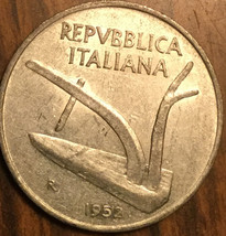 1952 Italy 10 Lire Coin - £1.29 GBP