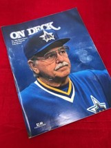 1986 ON DECK - Seattle Mariners Program Souvenir Magazine 10th Anniversary   - £7.75 GBP