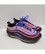 2019 Nike Air Max 97 Black/Pink/Blue Running CT1578-001 Youth 5.5 Y - $623.90 MXN