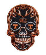 Tennessee Volunteers Vols Sugar Skull NCAA Football Embroidered Iron On ... - £9.83 GBP+
