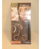 London Bath &amp; Beauty EyeCare Eyelash CURLER Precision TWEEZER PAD Set Ki... - $12.99