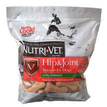 Nutri-Vet Hip &amp; Joint Biscuits for Dogs - Extra Strength - $67.94