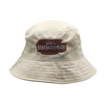 Don the Beachcomber Embroidered Beige Bucket Hat-Tiki-Vintage Brand Opening 23&#39; - £23.72 GBP