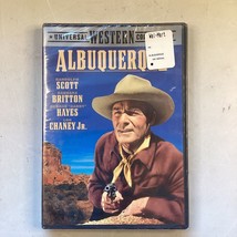 Albuquerque DVD 1948 Randolph Scott Lon Chaney, Jr. Western Classic New - £3.94 GBP