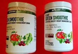2 Pack 10 Day Green Smoothie Healthy Weight Loss Drink Cookies &amp; Cream Flavor - £35.68 GBP