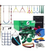 Branton Ninja Obstacle Course for Kids -2 x 50ft Ninja Kit - $82.20 CAD