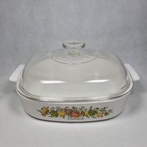Corning Ware Le Romarin Casserole Dish - 9-3/4&quot; x 9-3/4&quot; - A-10-B - With Lid - £23.94 GBP