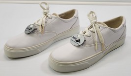 *MM) Women Keds with Lycra Genuine Stretch White Leather 8.5 - $184.34 MXN