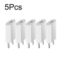 5Pcs 5V 1A USB Travel Wall Charger Adapter Charging For iPhone XS Max XS XR X SE - £5.77 GBP