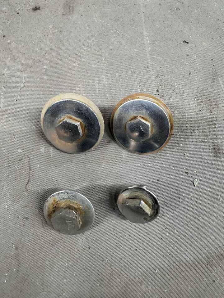 1961-1972 Impala GTO Chevelle 442 Window Track Bolt Starfire Cutlass Nov... - $41.38