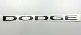Flat Black Dodge Grille Emblem Overlay Decal For 2013-2023 Dodge Charger - £18.41 GBP