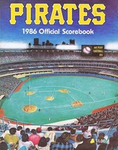 ORIGINAL Vintage 1986 Pittsburgh Pirates Scorebook (Scored) Barry Bonds ... - £19.75 GBP