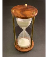 Antique Sand timer Wooden Hourglass Vintage Hourglass Maritime Nautical ... - £18.28 GBP