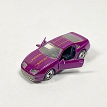 Hot Wheels Purple Nissan 300ZX Collector Diecast Toy Car 1989 Vintage  - £11.22 GBP