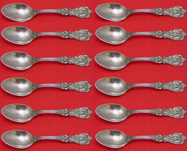 Francis I by Reed & Barton New Script Mark Sterling Silver Teaspoon 6" Set of 12 - $701.91