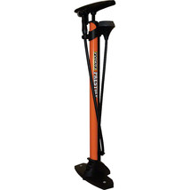 Pedro&#39;s Floor Pump Prestige Mechanic, Orange Bicycle Air Pump 160PSI Max - $100.99