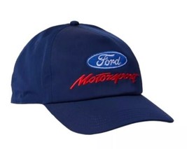 America Needle Ford Motorsport Adjustable Snapback Hat Cap Navy - OSFM - £22.08 GBP
