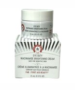 First Aid Beauty Eye Duty Niacinamide Brightening  Cream 0.5 oz / 15 ml NIB - $428.64 MXN