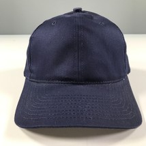 Vintage Snapback Kappe Jungen Jugend Größe Marineblau Gebogen Krempe Kudzu - $14.88 CAD