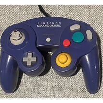 Nintendo Gamecube Controller Indigo Purple OEM DOL-003 Authentic Vintage... - $23.74