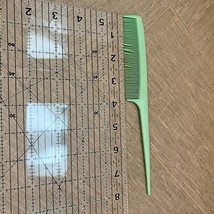 Vintage Green Unbreakable Comb Rat Tail - $6.75 CAD