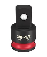 Milwaukee 49-66-6723 SHOCKWAVE Impact Duty 3/8&quot; Drive 1/2&quot; Drive Adapter - $29.99