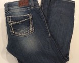BKE Buckle Womens Size 29 Stella Straight distressed Blue Jeans 32 X 26 - $16.79