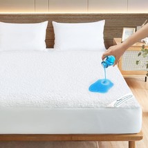 100% Waterproof And Quiet Full Extra Long (Xl) Mattress Protector - £28.76 GBP