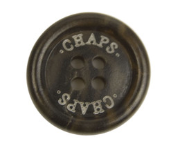Chaps Ralph Lauren Brown Blend Main Front Replacement  button .80" - $3.83