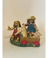 San Francisco Music Box Figurine Marjorie Sarnat Thats What Friends For ... - £58.39 GBP