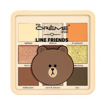 The Crème Shop | LINE FRIENDS - BROWN’S WARM &amp; TOASTY Eyeshadow Palette - $10.88