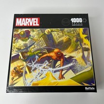 Buffalo Games Marvel Spider-Man Vs. Sinister Six 1000 Piece Jigsaw Puzzle NEW - £11.78 GBP