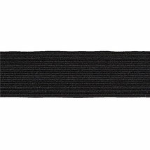 4 yards  Black knitted Elastic Trim 3/4&#39;&#39;w - £5.93 GBP