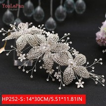 Rown tiara rhinestone wedding hair jewelry bridal hair accessorie luxury crystal bridal thumb200