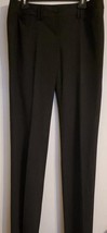 Black Pinstripe Dress Work Pants Michael By Michael Kors Size 10 Designer - $10.99