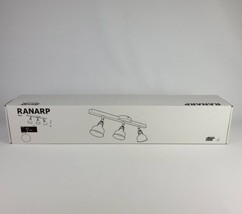 Ikea RANARP Ceiling/Lamp Track 3 Spotlights White Off-White 703.460.98 New - £75.17 GBP