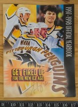 Sean Pronger Autograph Pittsburgh Penguins 1997-1998 Yearbook Vtg hk - £12.44 GBP