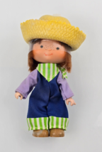 Vintage Strawberry Shortcake Huckleberry Pie Doll With Hat Still Attached - $15.83