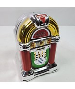 Vintage Coca Cola Jukebox Salt Pepper Stacking Shakers 5x3x3 Inch - $40.72 CAD