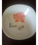 Royal Norfolk &quot;Some Of My Best Friends Are Monsters&quot; Boo Eek  bowl - $253.42 MXN