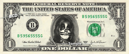 PETER CRISS Kiss on a REAL Dollar Bill Cash Money Collectible Memorabilia Celebr - £6.99 GBP