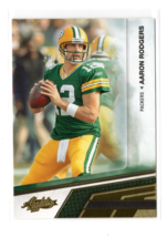 2010 Panini Absolute Memorabilia Aaron Rodgers #35 Green Bay Packers NY Jets NM - £1.37 GBP
