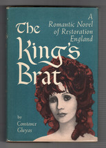 Constance Gluyas KING&#39;S BRAT First ed Hardcover DJ Historical Novel Charles II - £35.39 GBP